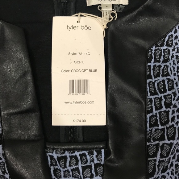 Tyler Boe Crocodile Snake Print Dress - Picture 6 of 8